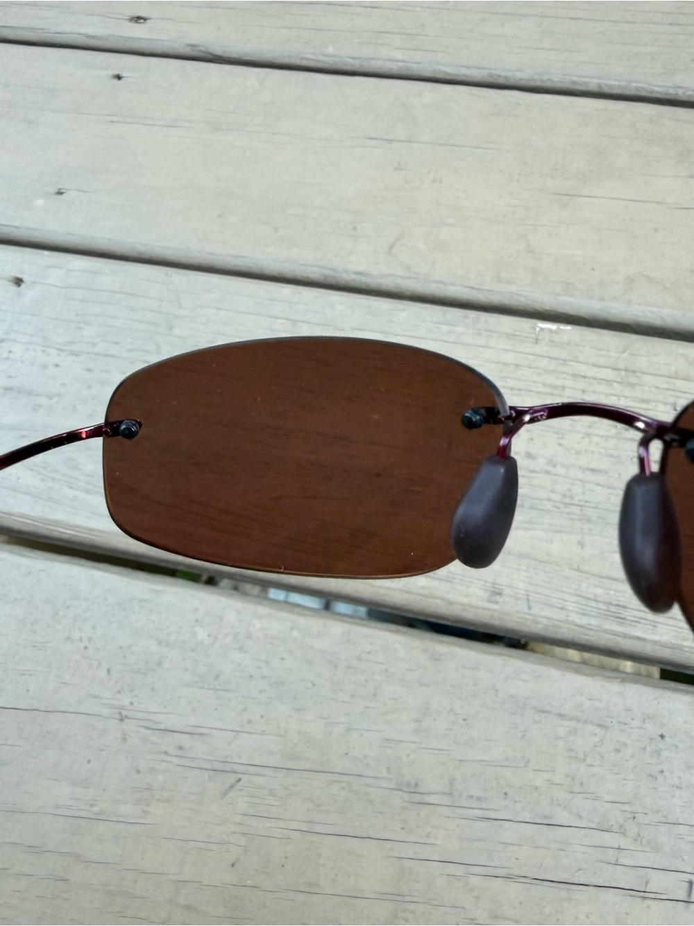 Maui Jim Honolua Bay MJ-516-02 rimless polarized sunglasses - Picture 14 of 16